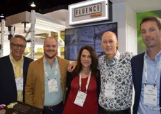 New at Fluence by Osram: Leo Lansbergen as Horticulture Service Specialist. From the left to the right Mark Wilson, Sherry Yancey, Leo Lansbergen and Steven Graves.